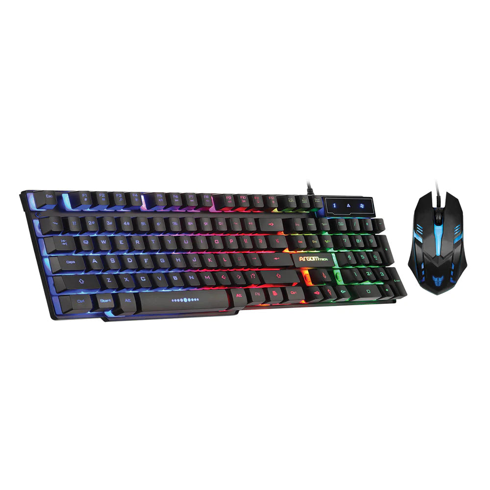 Set de Teclado y Mouse USB Gaming Argom