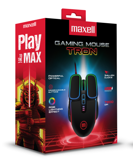 Mouse Gaming Tron Maxell