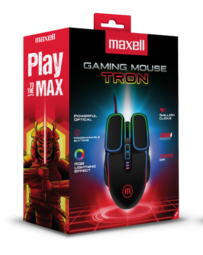 Mouse Gaming Tron Maxell