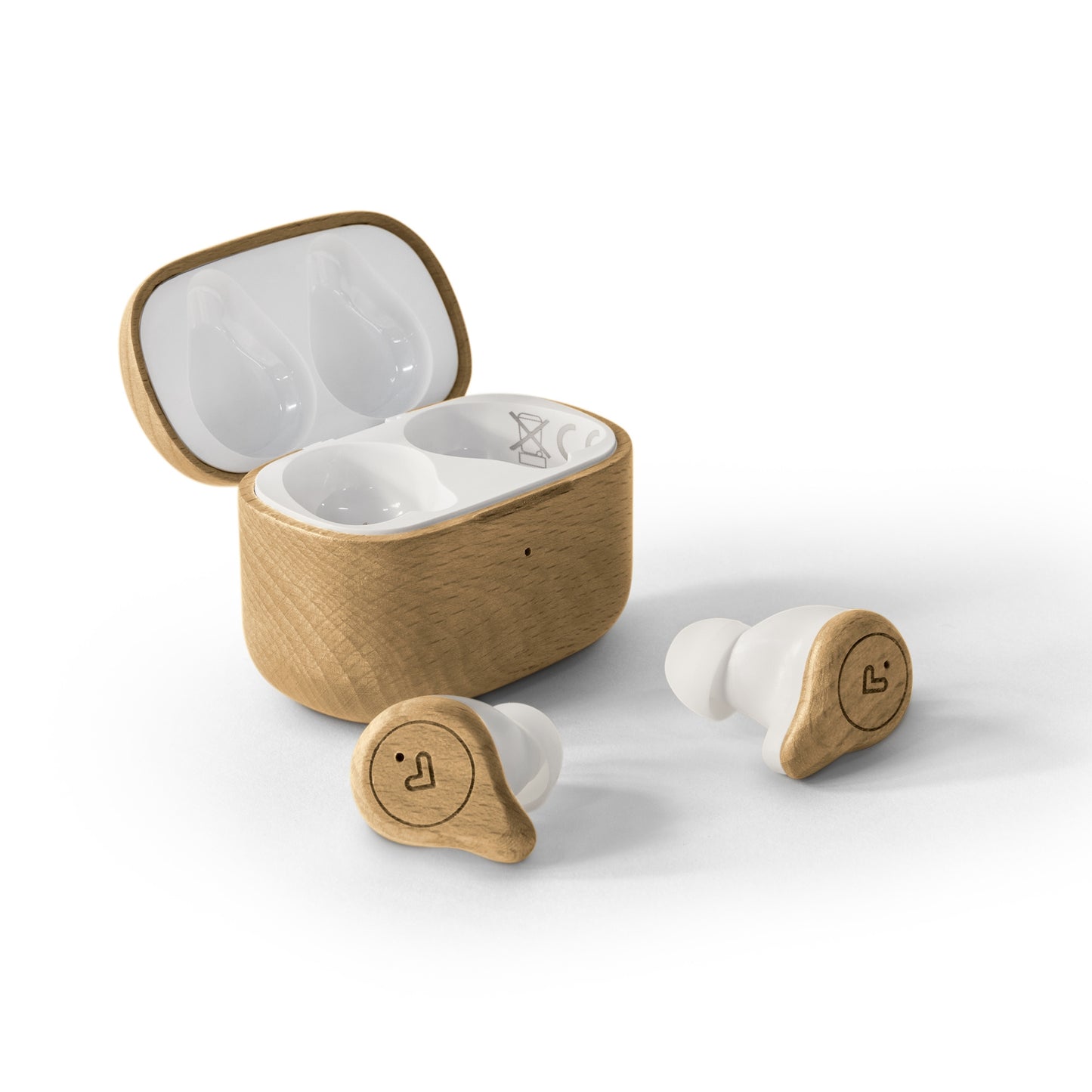 Audifonos Energy Sistem Eco True Wireless Beech Wood